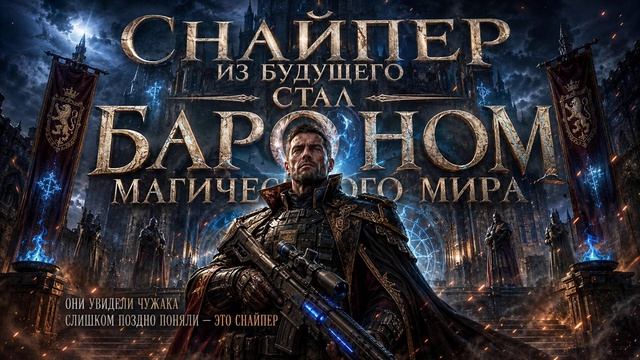 АУДИОКНИГА ПОЛНОСТЬЮ | Снайпер из будущего стал бароном магического мира | ПОПАДАНЦЫ | Книга 1