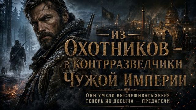 АУДИОКНИГА ПОЛНОСТЬЮ | Из охотников - в контрразведчики чужой Империи | ПОПАДАНЦЫ | Книга 1