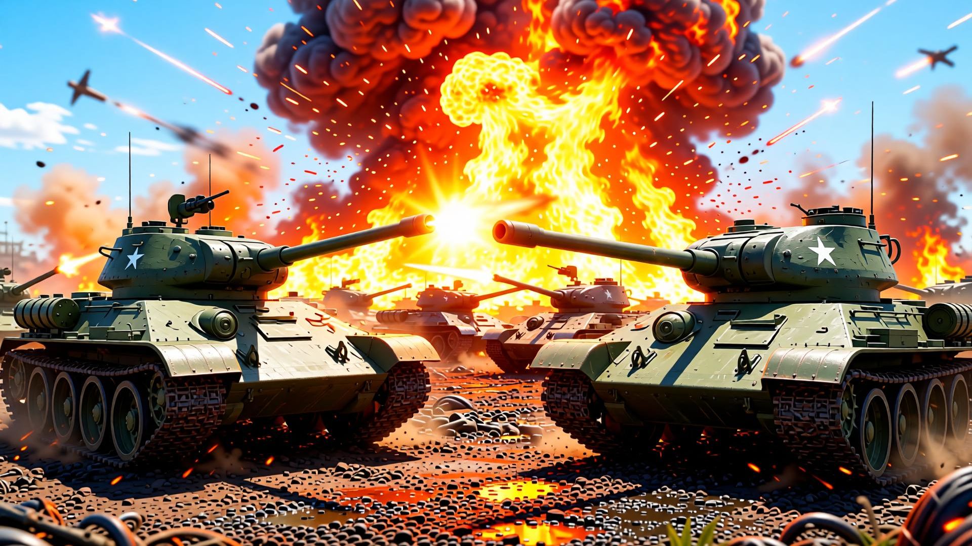 Мультфильмы про Танки!