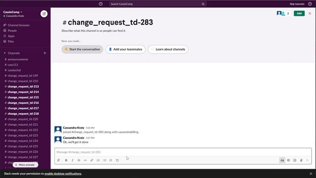 JIRA Change Request