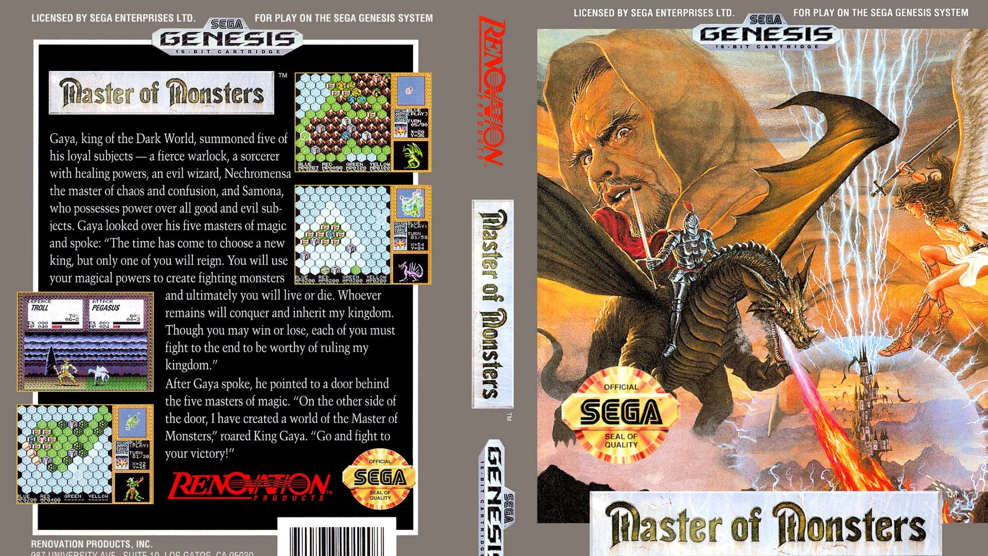 Master Of Monsters (Genesis)