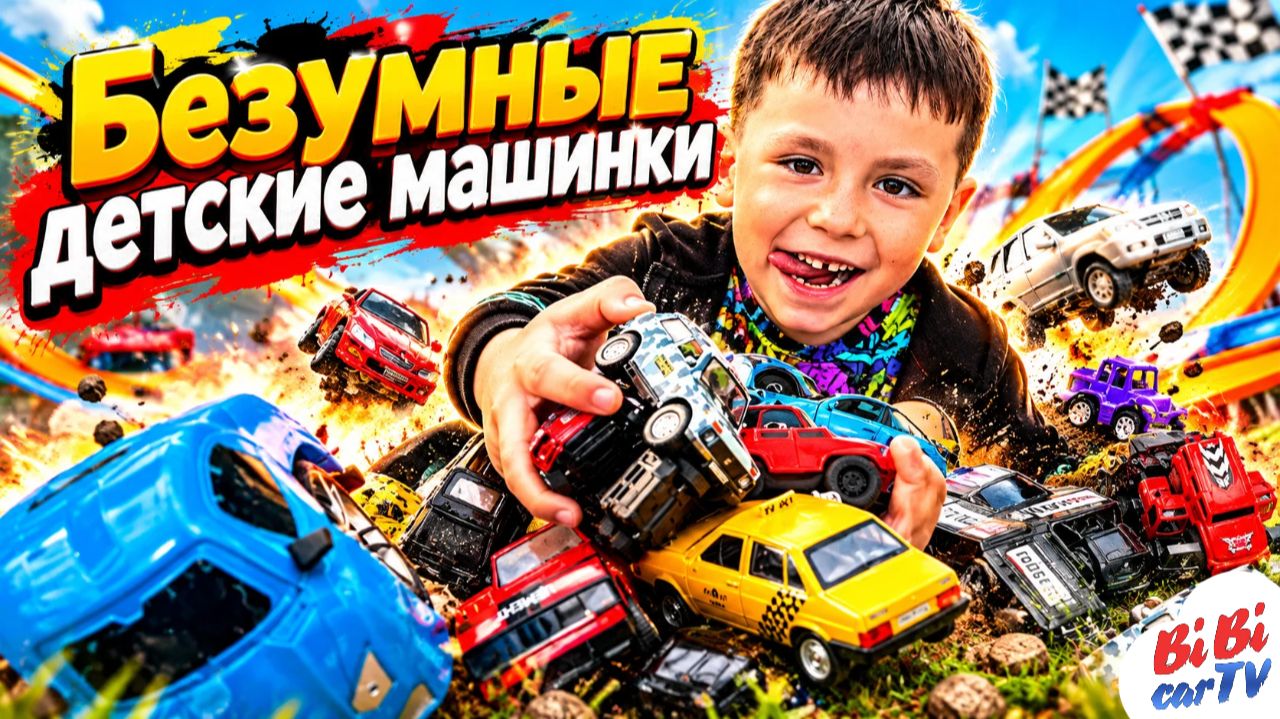 БЕЗУМНЫЕ ДЕТСКИЕ МАШИНКИ оживают и превращаются в НАСТОЯЩИЕ авто! Рома в ШОКЕ! 😱🚗✨