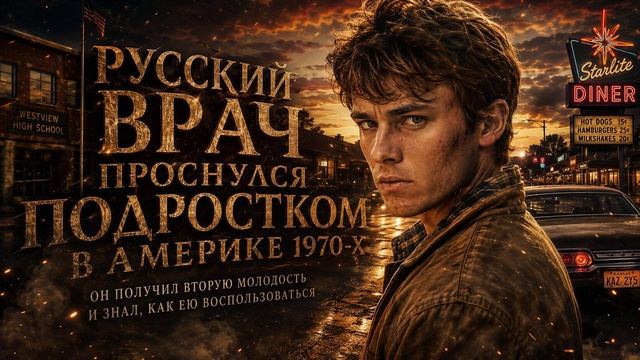 АУДИОКНИГА ПОЛНОСТЬЮ | Русский врач проснулся подростком в Америке 1970-х | ПОПАДАНЦЫ | Книга 1