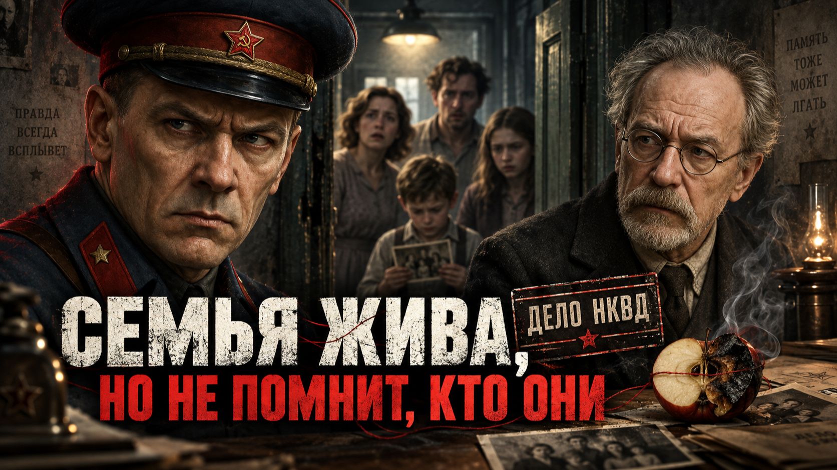 Семья жива, но не помнит, кто они. Дело следователя НКВД. Мистический Детектив
