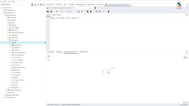 Graphical Representation Of Data In Pgadmin4 | How To Make Data Visualization In Pgadmin4