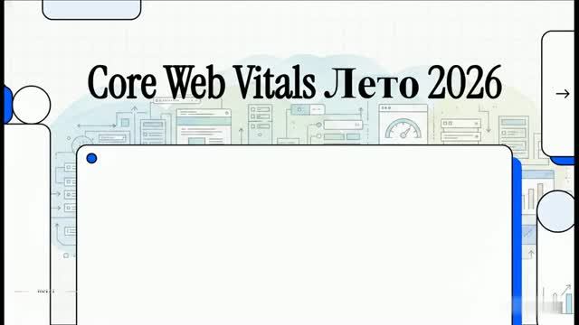 Core Web Vitals Лето 2026: Как подготовиться к пику трафика и не потерять позиции