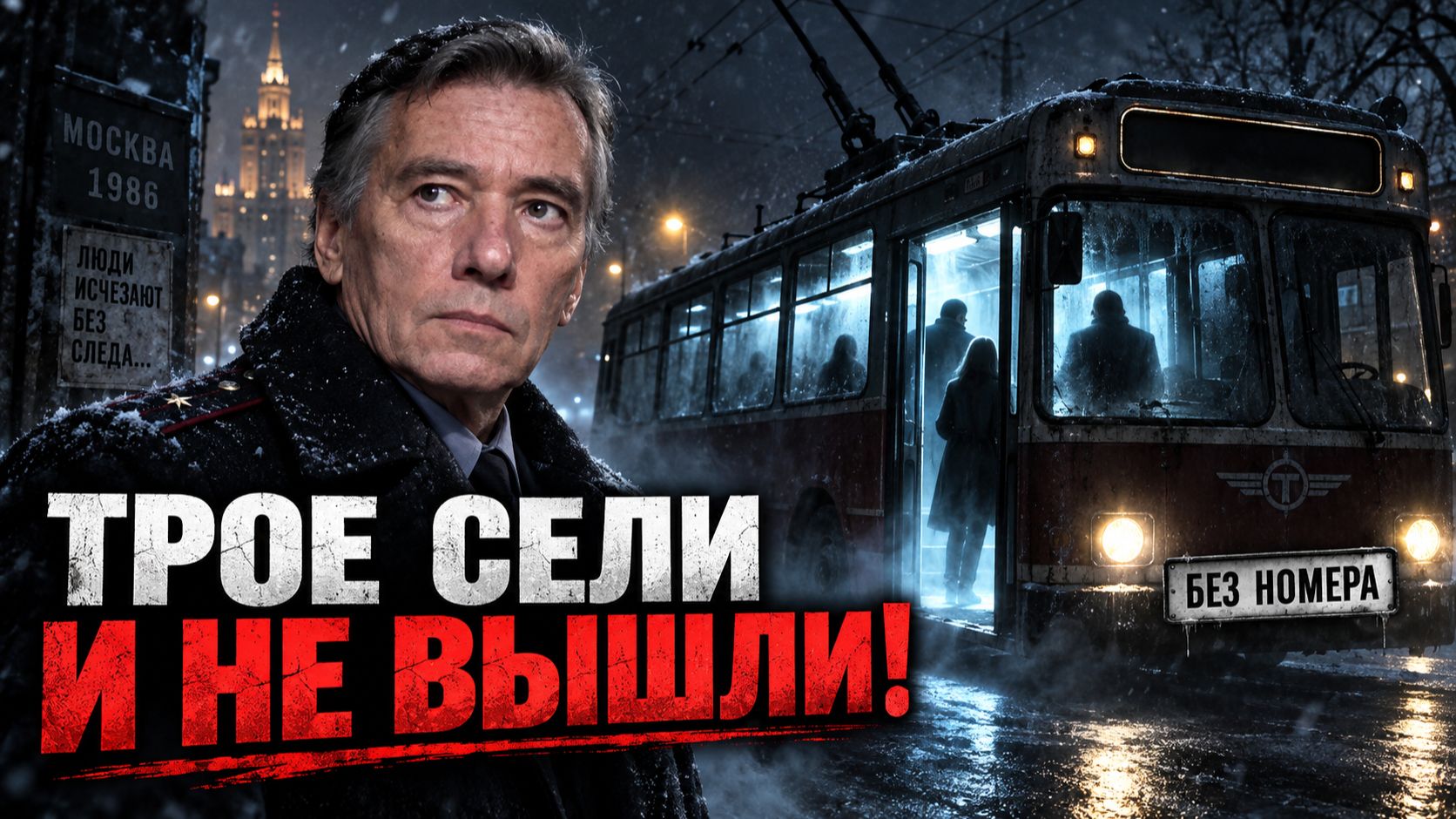 Трое сели в троллейбус без номера — и не вышли | Мистический детектив