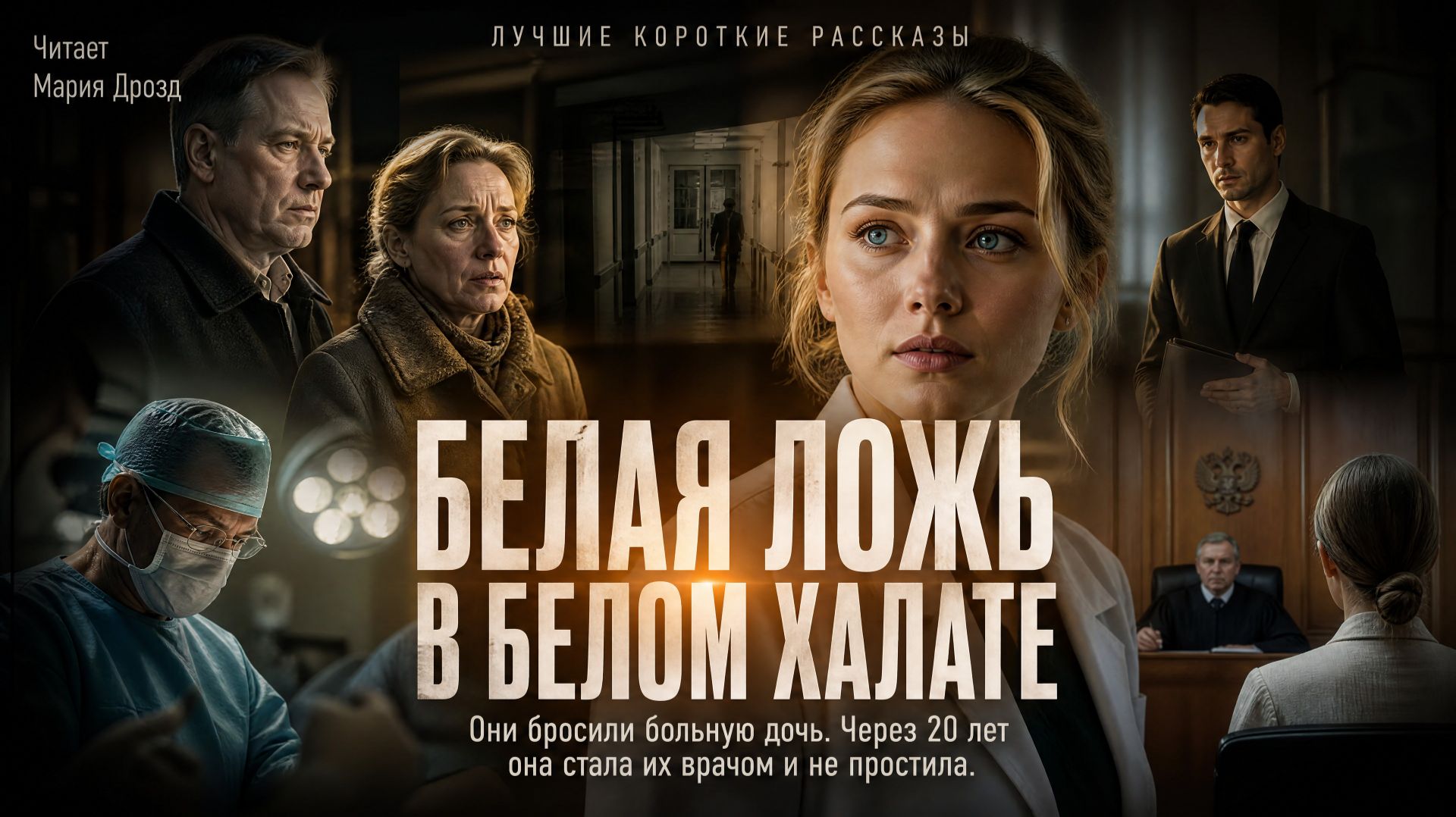 «БЕЛАЯ ЛОЖЬ В БЕЛОМ ХАЛАТЕ» Они бросили больную дочь. слушать новые аудио рассказы