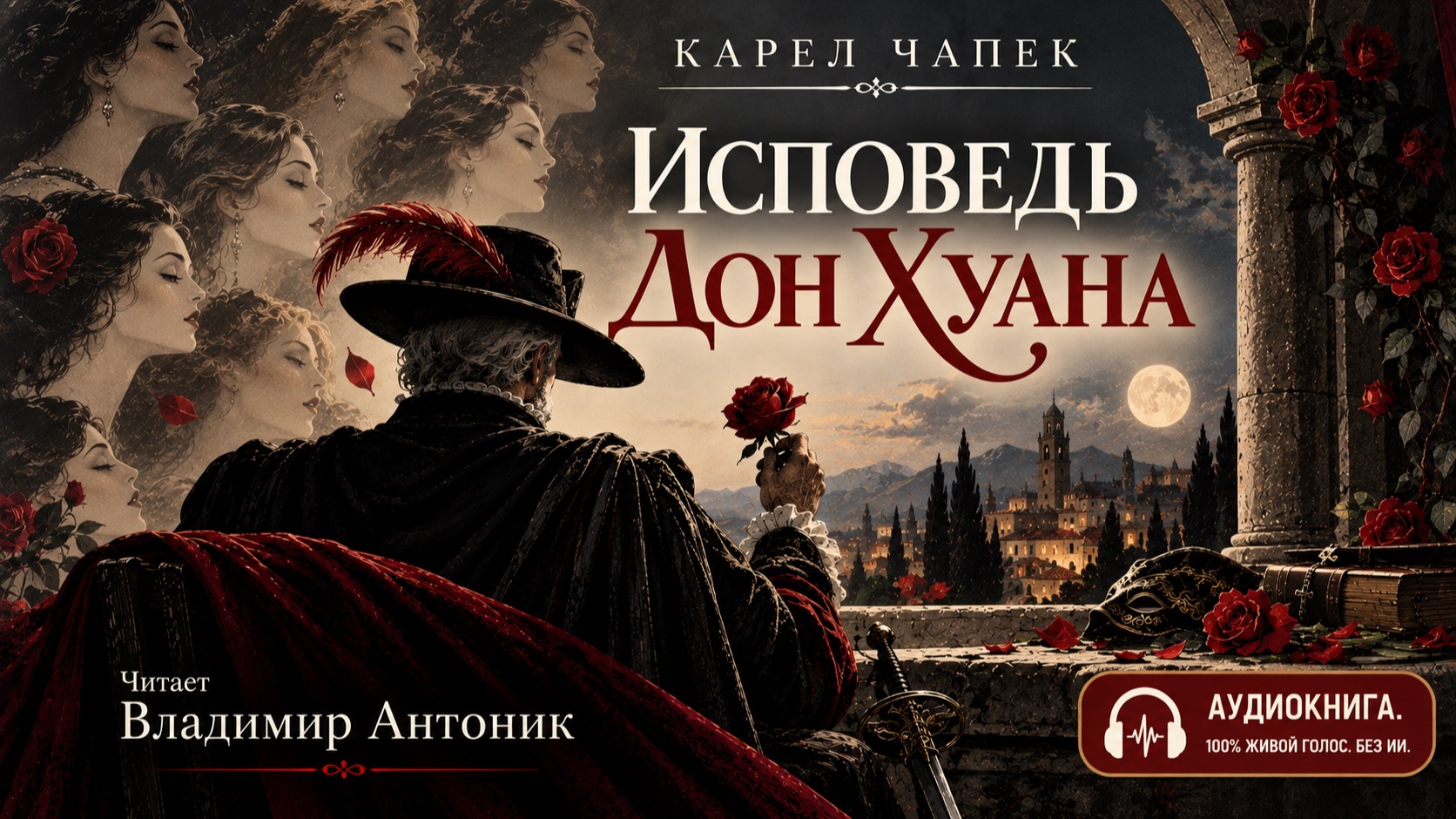 «Исповедь Дон Хуана». Карел Чапек. Аудиокнига. Читает Владимир Антоник