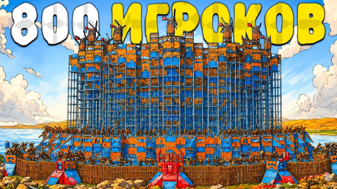 800 ИГРОКОВ! КАК ДУО ПАРАЗИТИРОВАЛО САМЫЙ ОГРОМНЫЙ СЕРВЕР! и ЗАСТАВИЛО КЛАНЫ ЛИВНУТЬ в Rust/раст