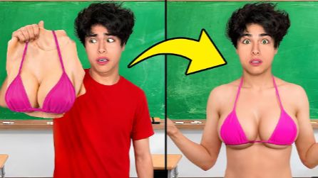 Я ПРОВЕРИЛ 1000 САМЫХ ЗАПРЕЩЁННЫХ ШТУК В ШКОЛЕ! 😱Stokes Twins (Близнецы Стокс)