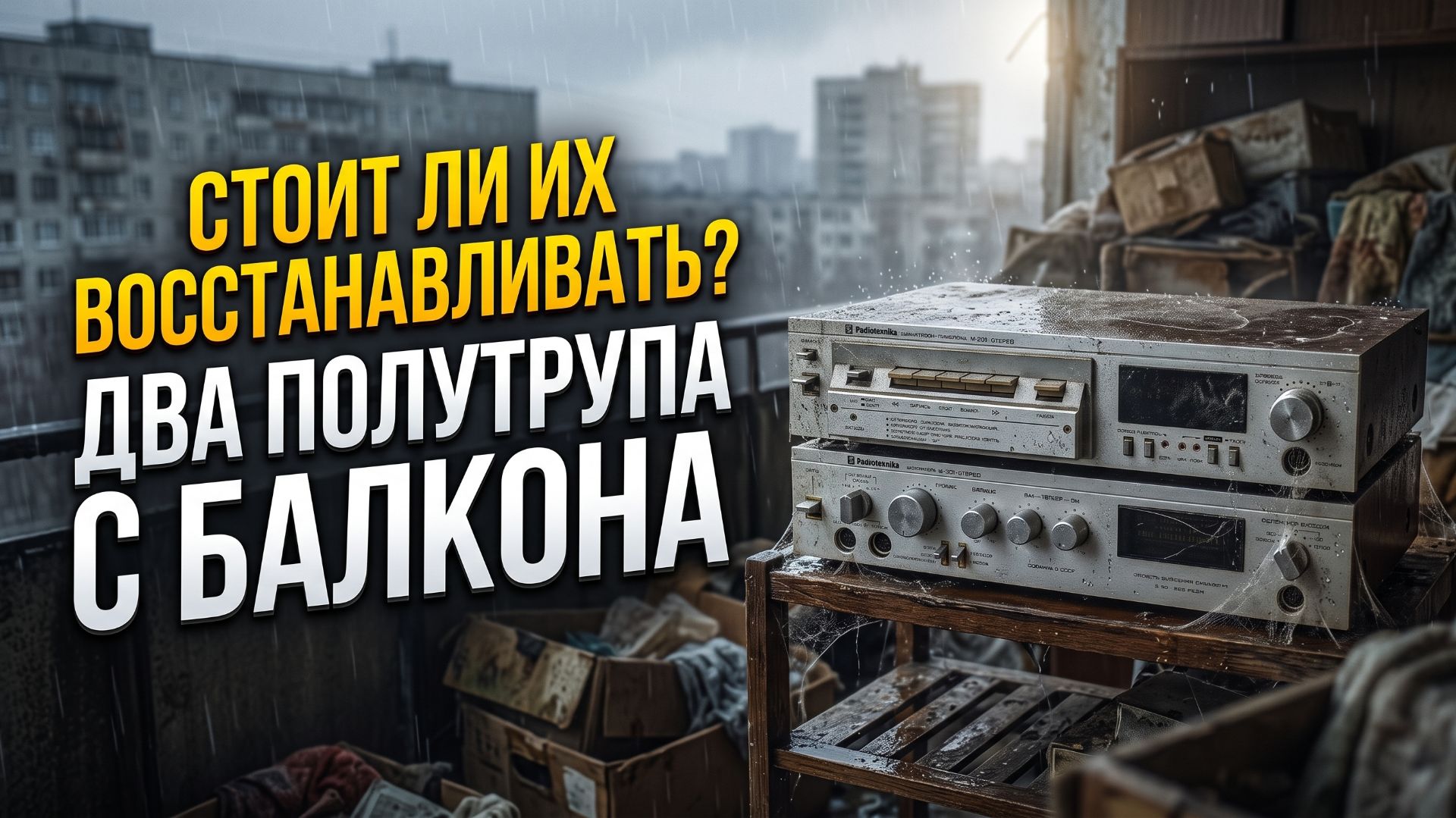 Радиотехника МП-201 и У-101 с Авито - восстановить или разобрать?