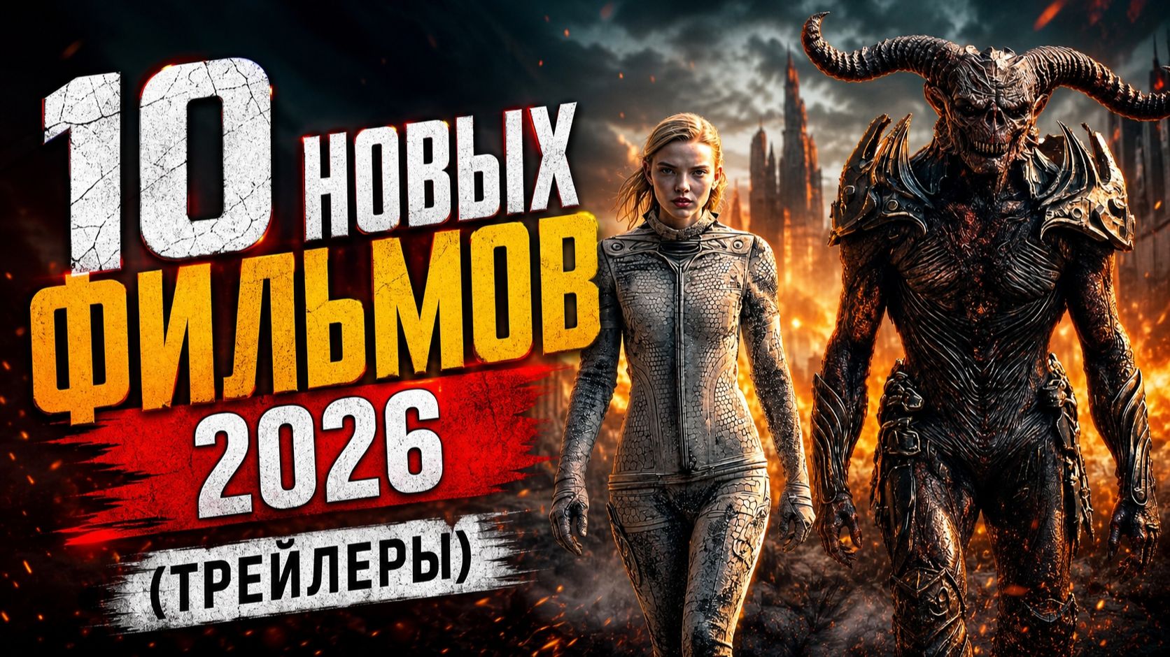 🔴 10 Новых фильмов 2026 (Трейлеры)