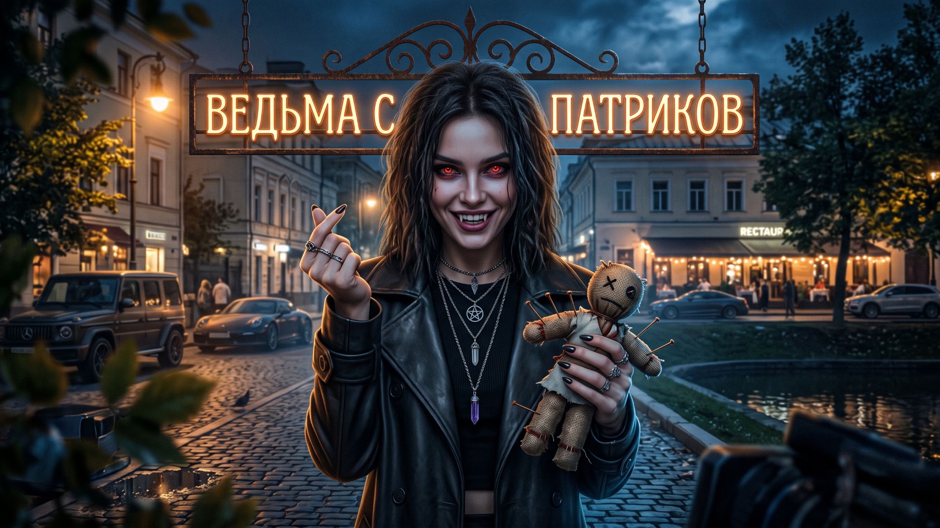 ЖУТКАЯ ВЕДЬМА ИЗ СТОЛИЦЫ. Живой голос. Страшная история
