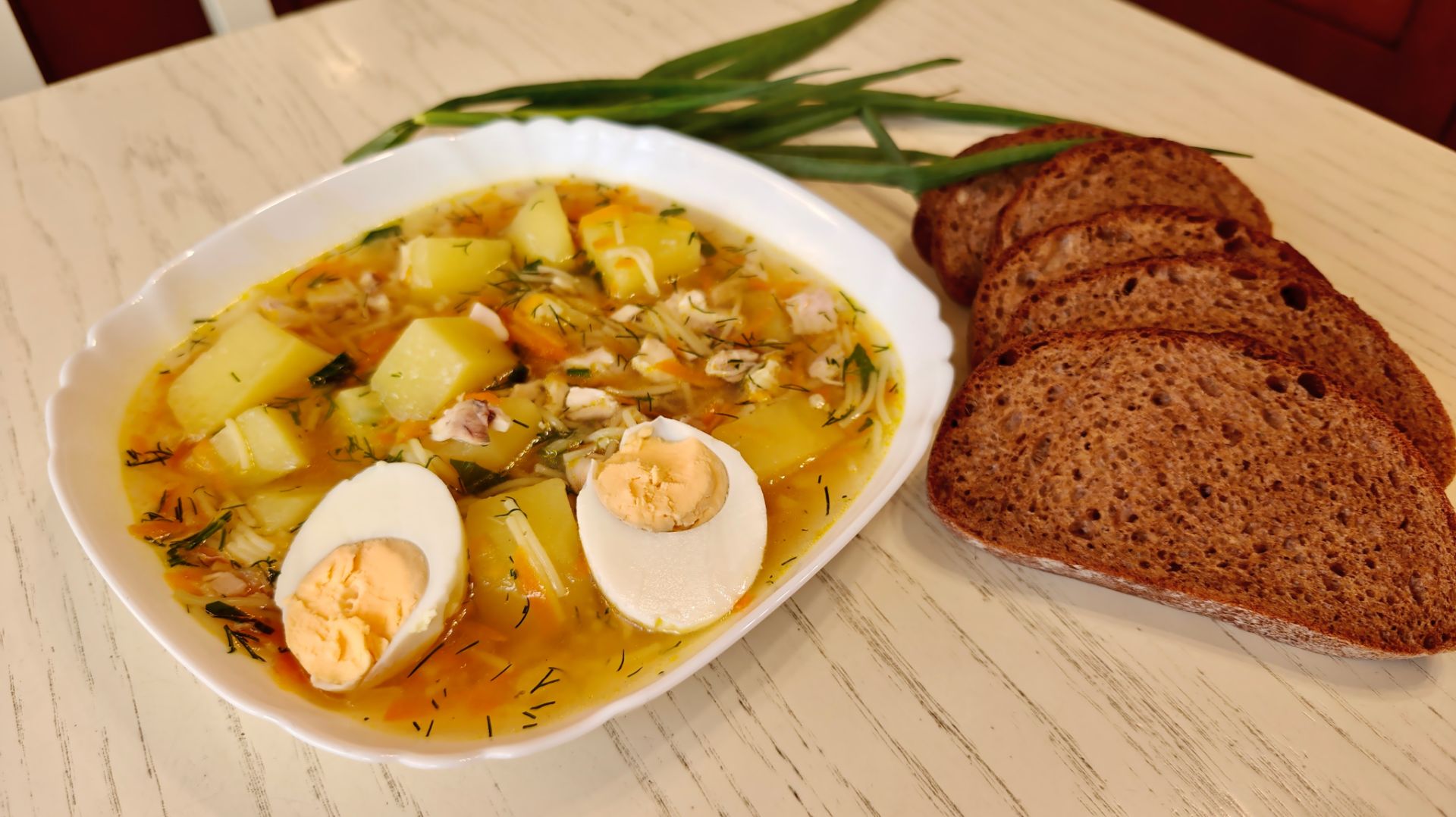 Суп, который люблю с детства / Куриный бульон
