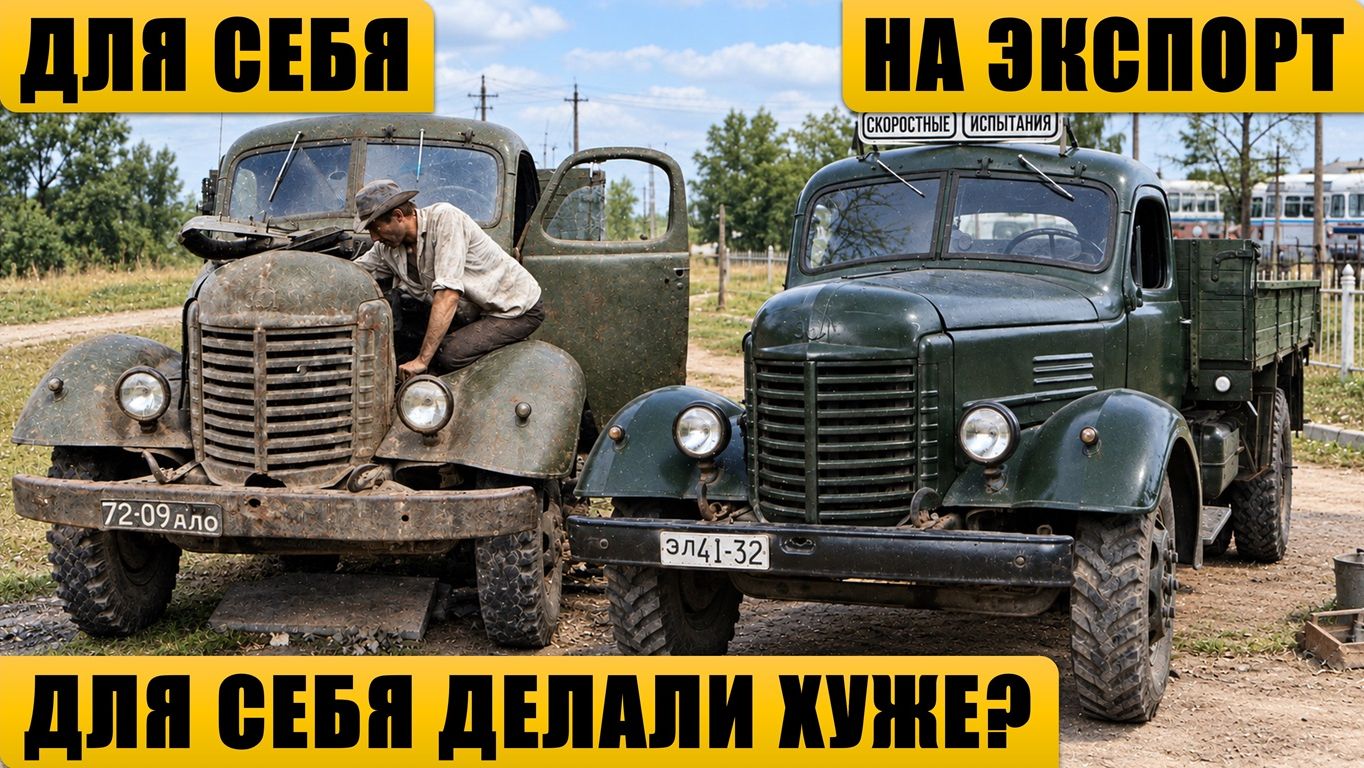 Почему экспортный ЗИС-150 был ЛУЧШЕ советского?
