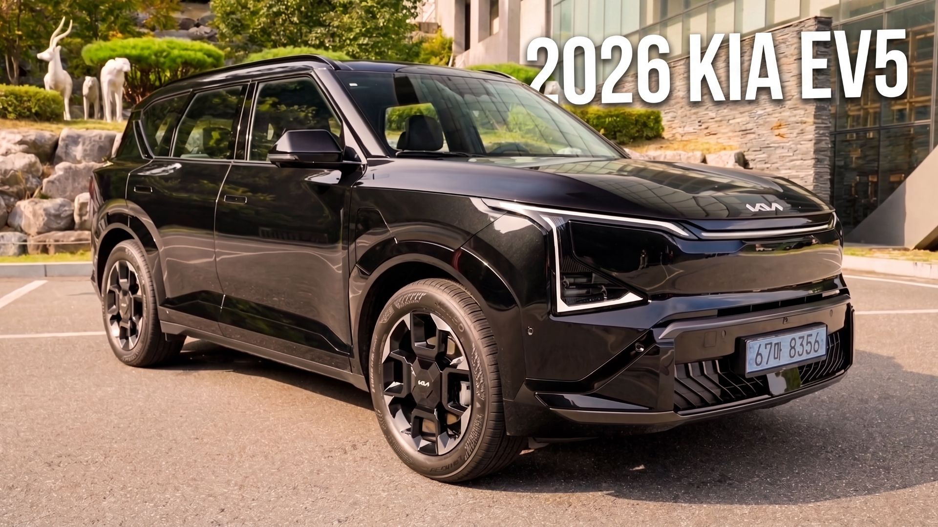 KIA EV5 2026 года отличный автомобиль мощностью 310 л.с. Обзор автомобилей.