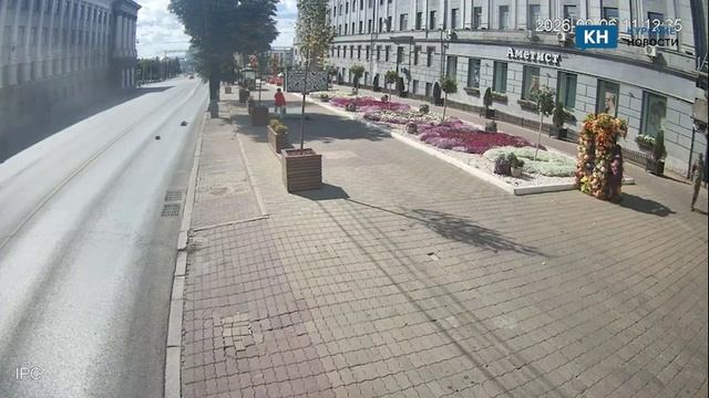 В Курске зафиксирован случай вандализма на улице Ленина