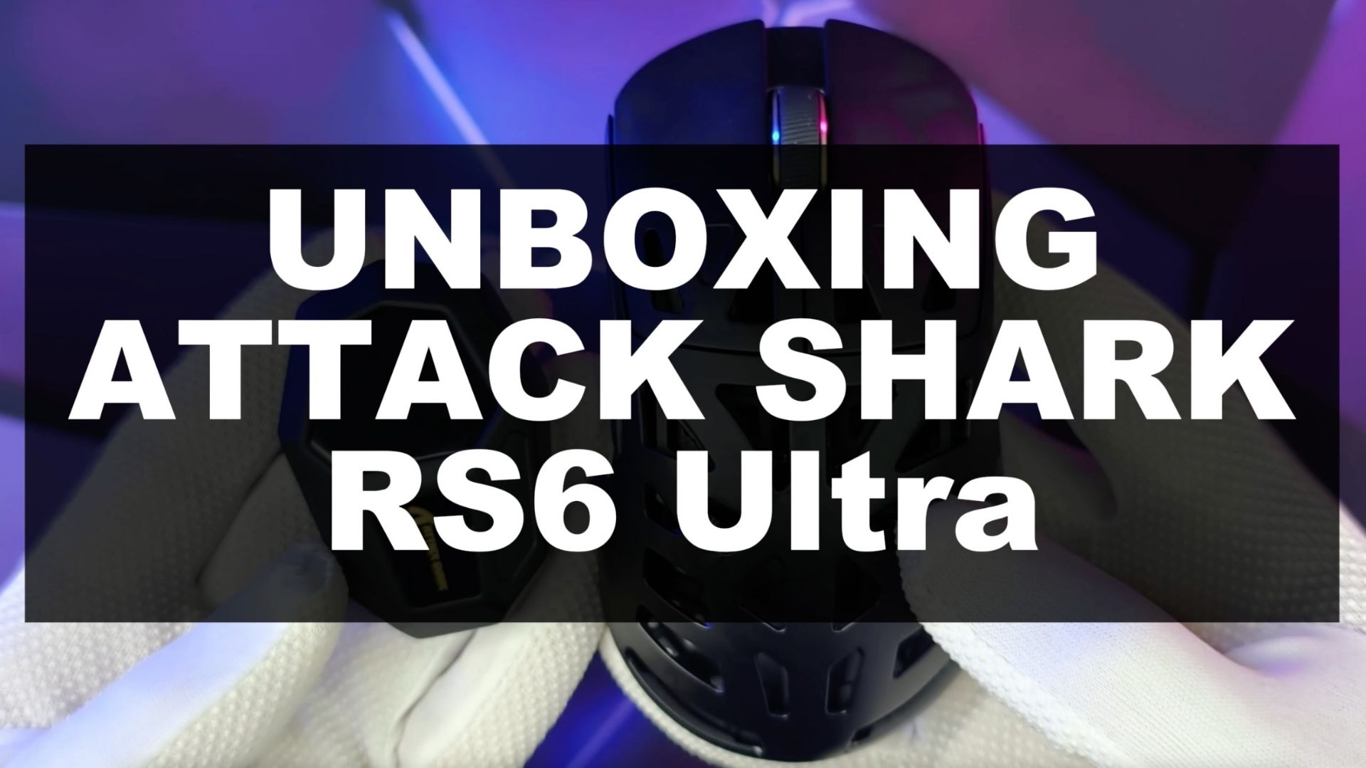 ATTACK SHARK RS6 ULTRA — UNBOXING | ASMR | РАСПАКОВКА