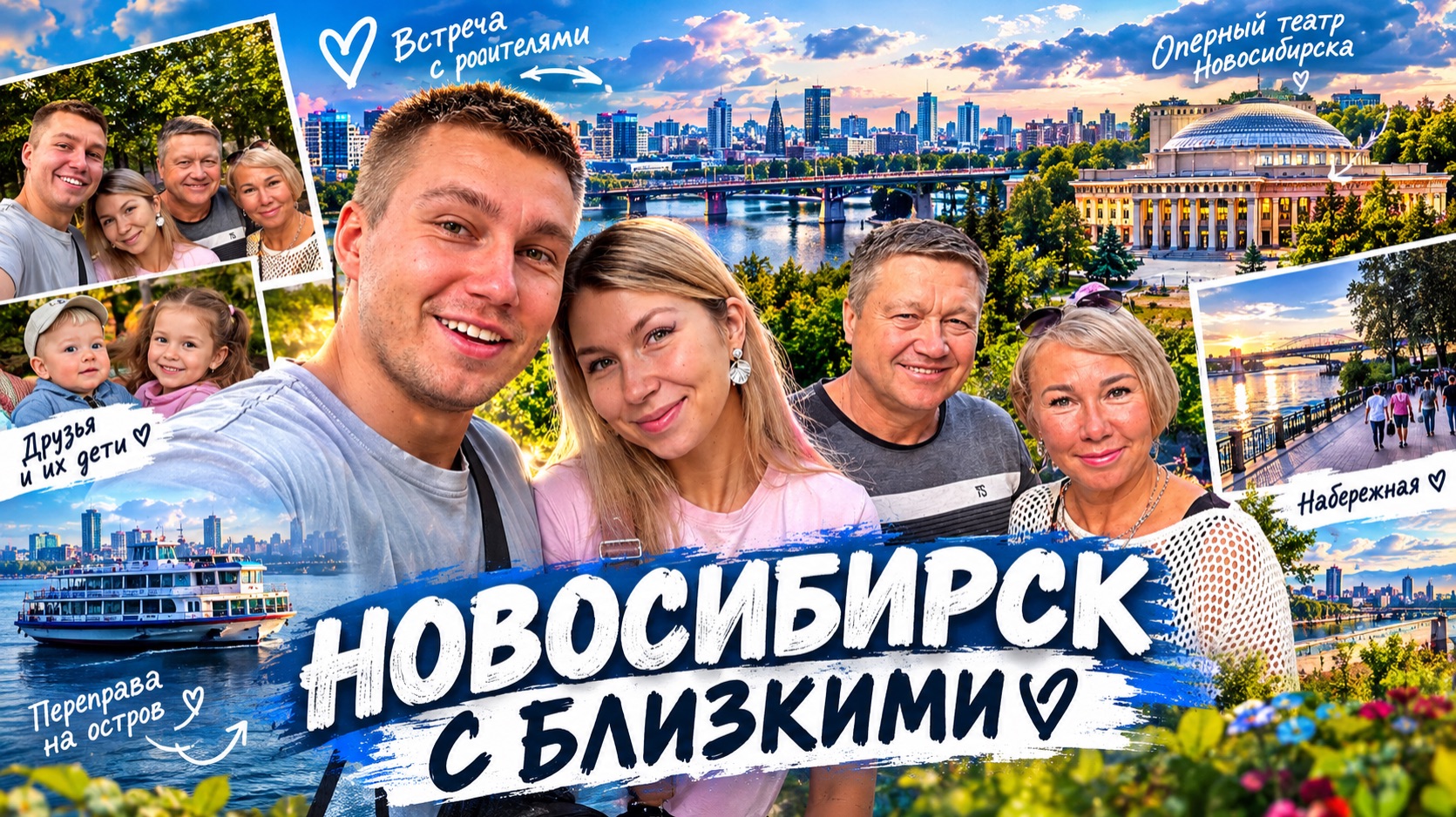 Наша поездка в Новосибирск | Друзья, семья и тёплые вечера