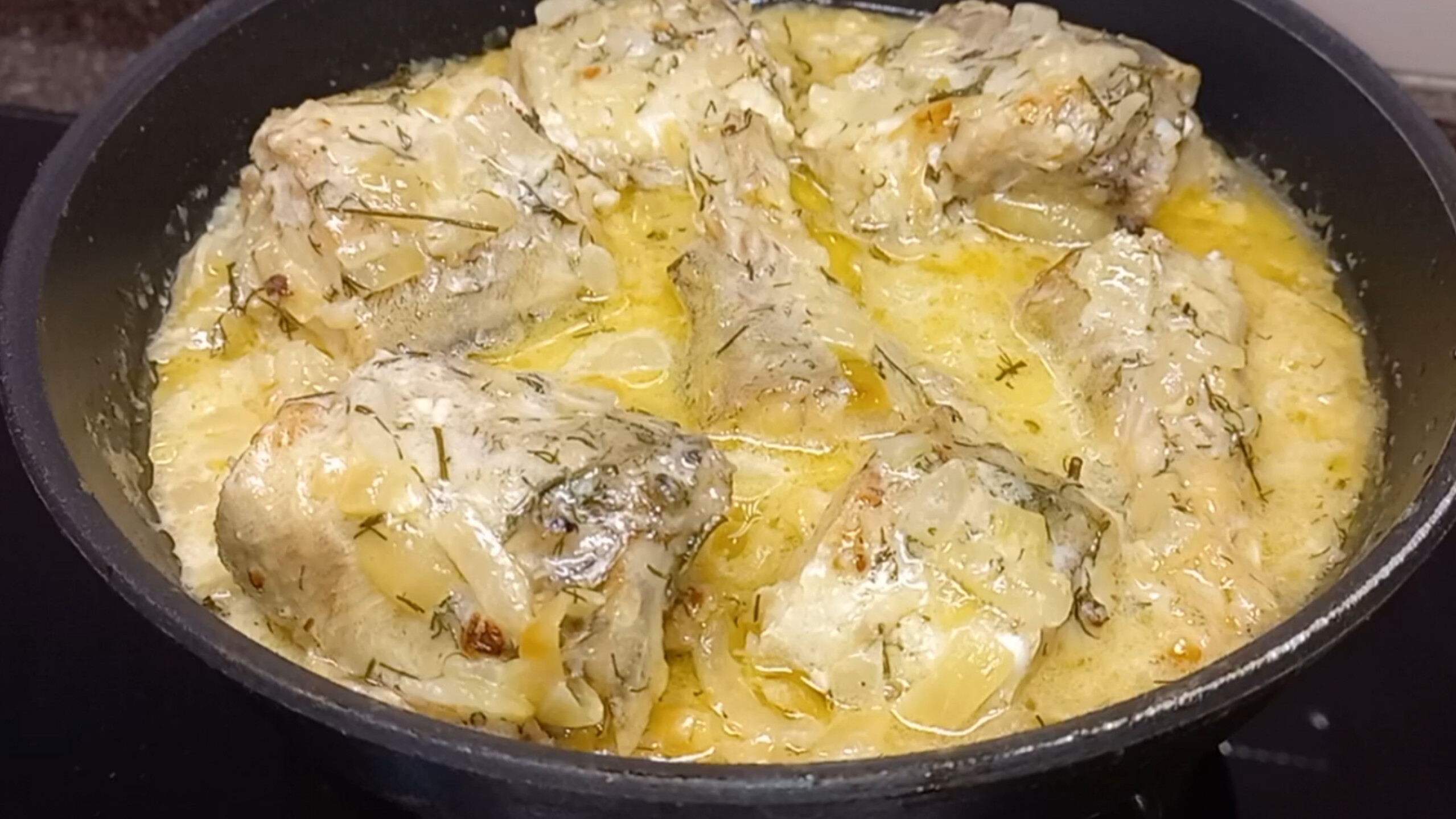 РЫБА на сковороде со сливочным вкусом👍Как Быстро и Вкусно приготовить рыбу