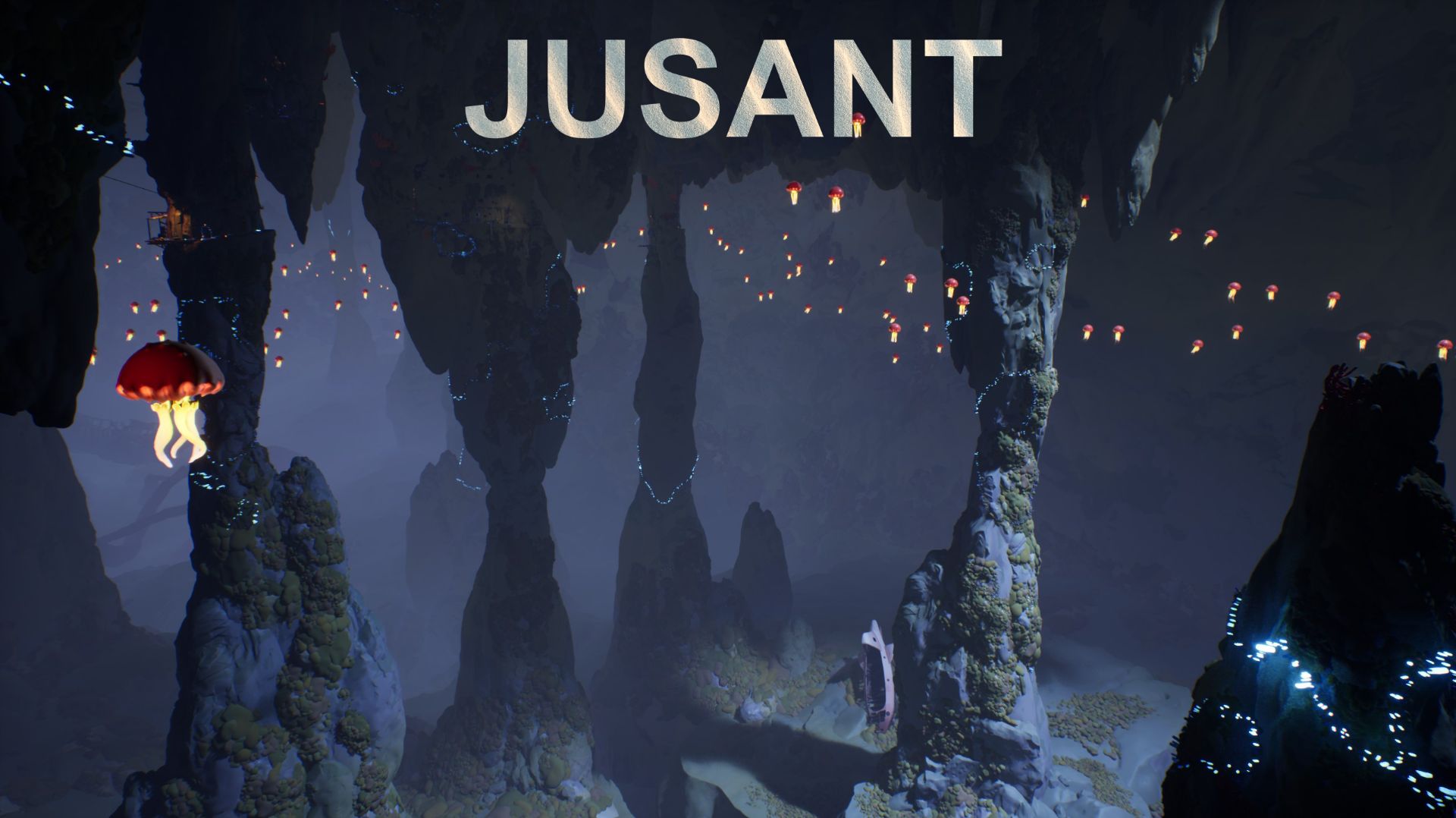 Jusant - Глава 4 Огромная пещера с летающими медузами (без комментариев)