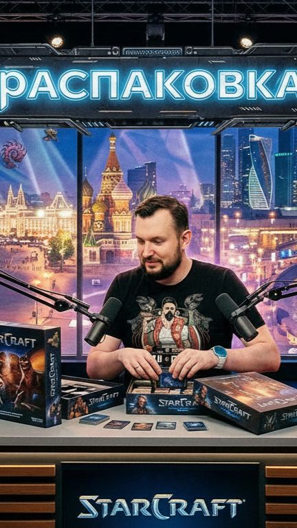 Распаковка Star Craft