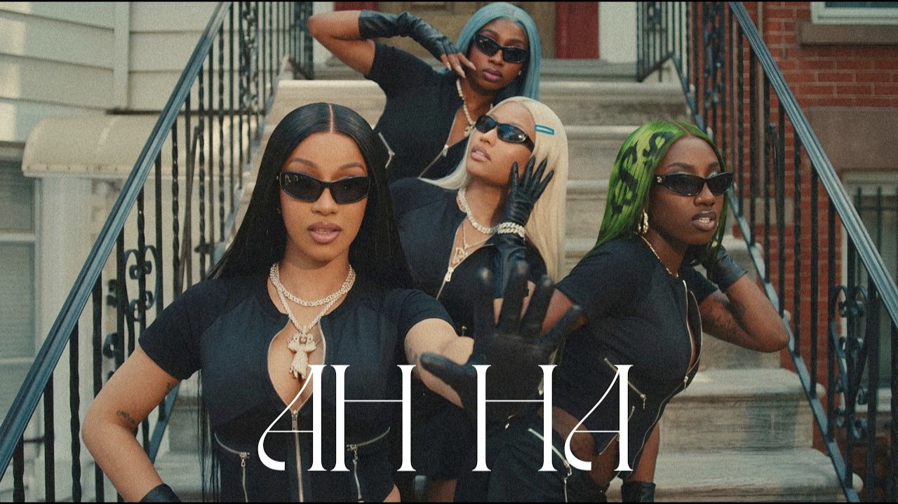Cardi B - AH HA (Remix) [ft. Flo Milli, Trim, & Nicki Minaj)