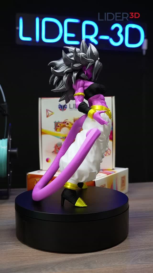 Андроид 21 Dragon Ball FighterZ #3dпечать #3dпринтер #lider3d #dragonballz #3dmodel #аниме