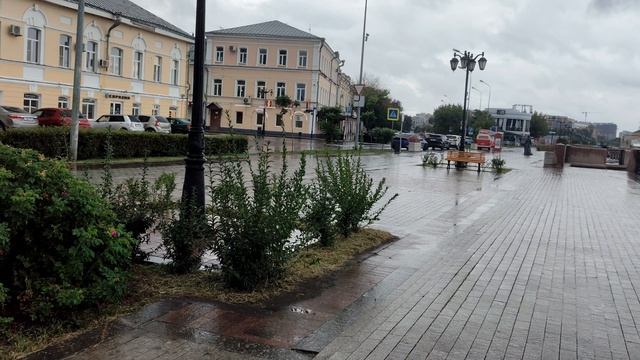 Кремлевская набережная Астрахани 07.09.2026.