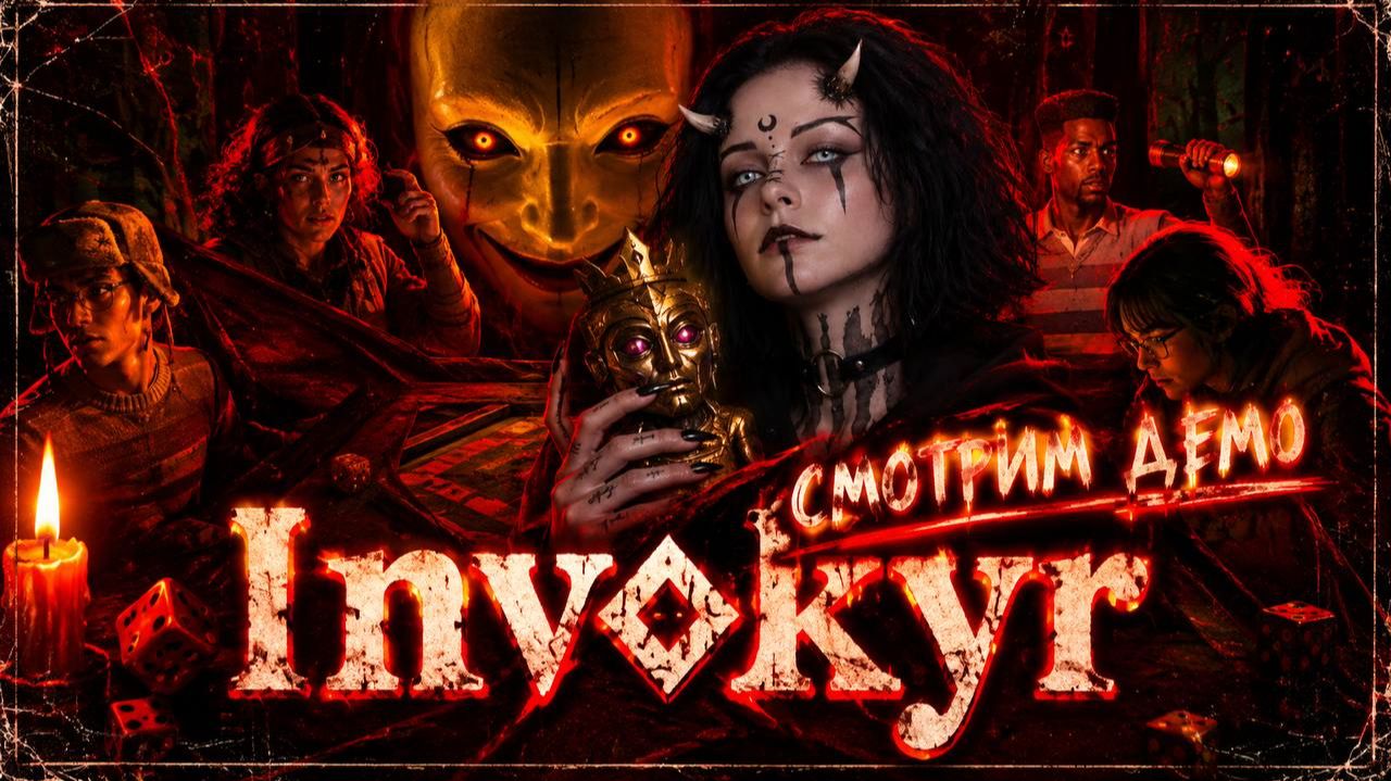 🟥СУПЕР КООП🟥Invokyr🟥 игра как Джуманджи | смотрим демо🟥