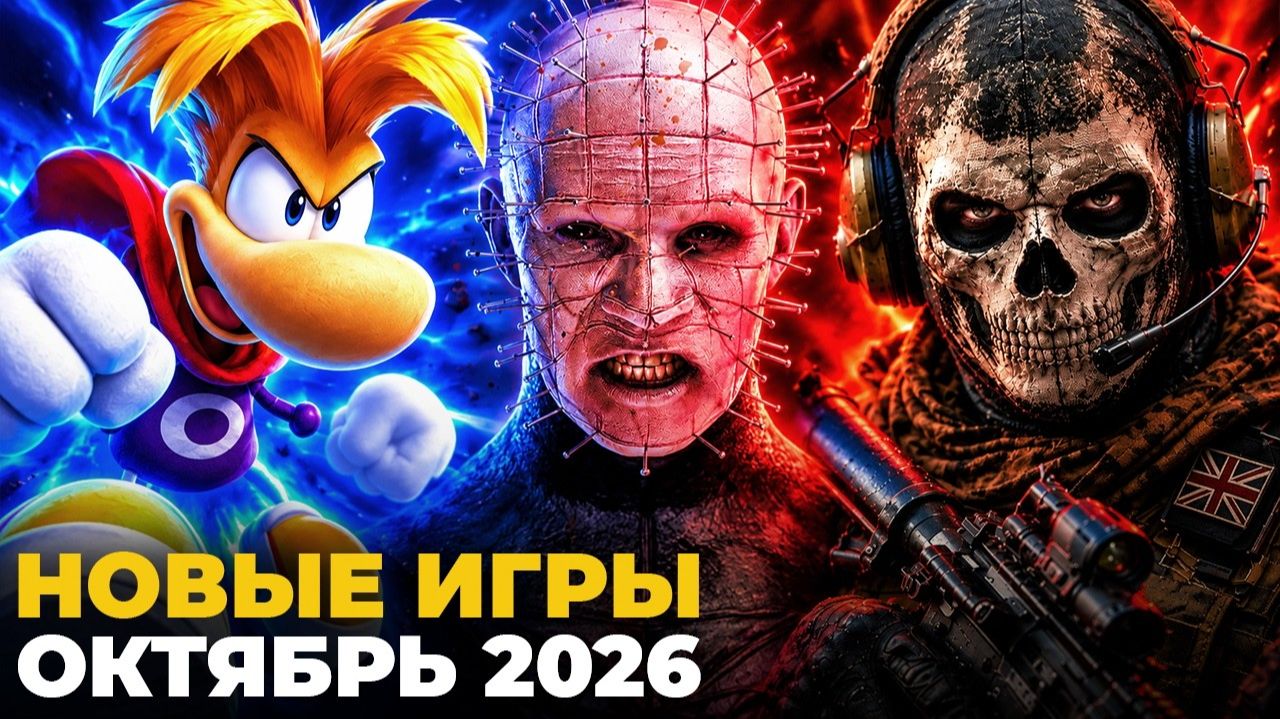 Новые игры Октябрь 2026 на PS5 — во что поиграть на PlayStation 5