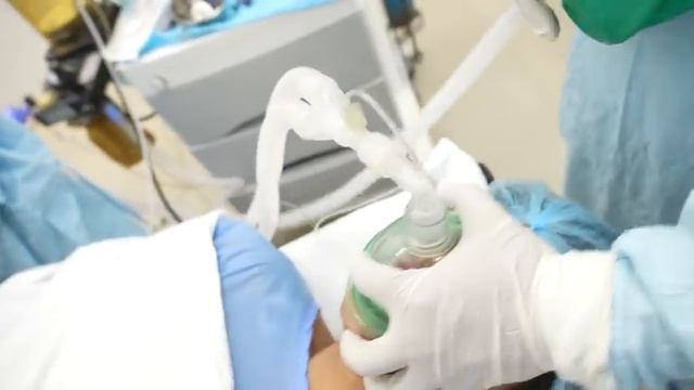 Beautiful Girl Put To Sleep Anesthesia