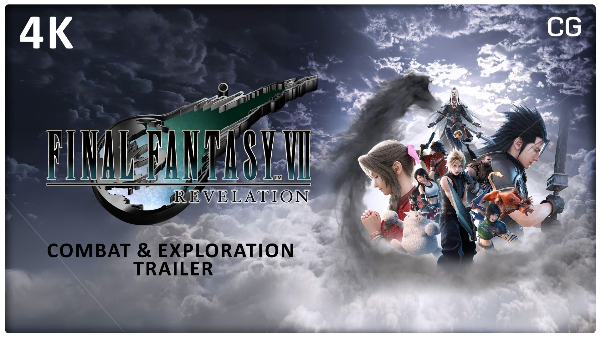 Final Fantasy VII Revelation - Combat And Exploration Trailer, 4K