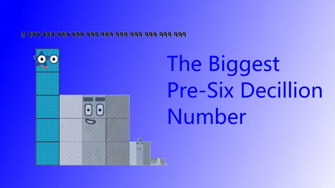 The Biggest Pre-Six Decillion Number