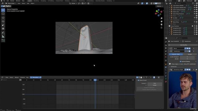 Ultimate Blender Course From Beginner To Pro Get Paid 174. ICE Finishing The Snow Animation