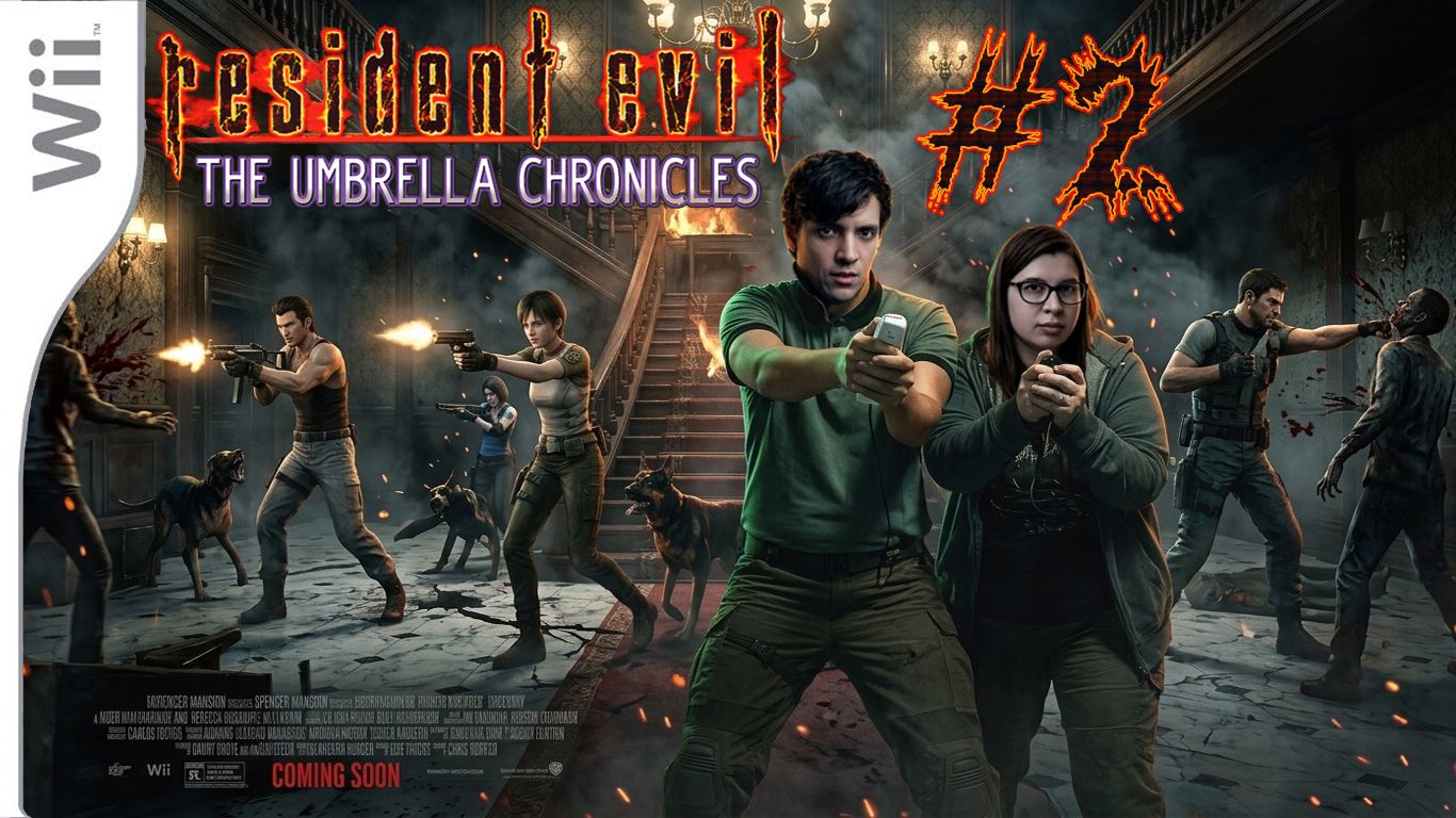 Resident Evil: The Umbrella Chronicles, Wii | Real Console, 2 Players Co-op || Arcade 60 FPS, P.2/2