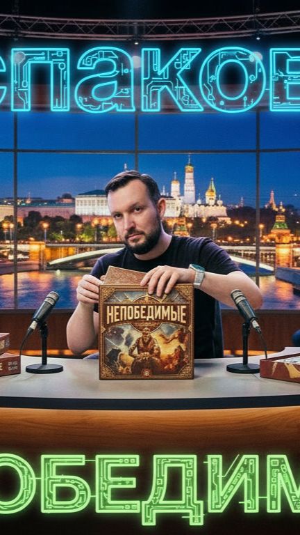 Распаковка настольной игры Непобедимые