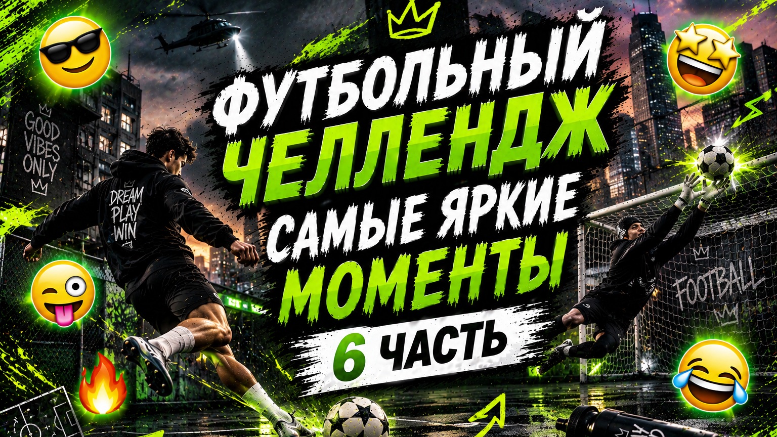ФУТБОЛНЫЙ ЧЕЛЛЕНДЖ САМЫЕ ЯРКИЕ МОМЕНТЫ 6 ЧАСТЬ