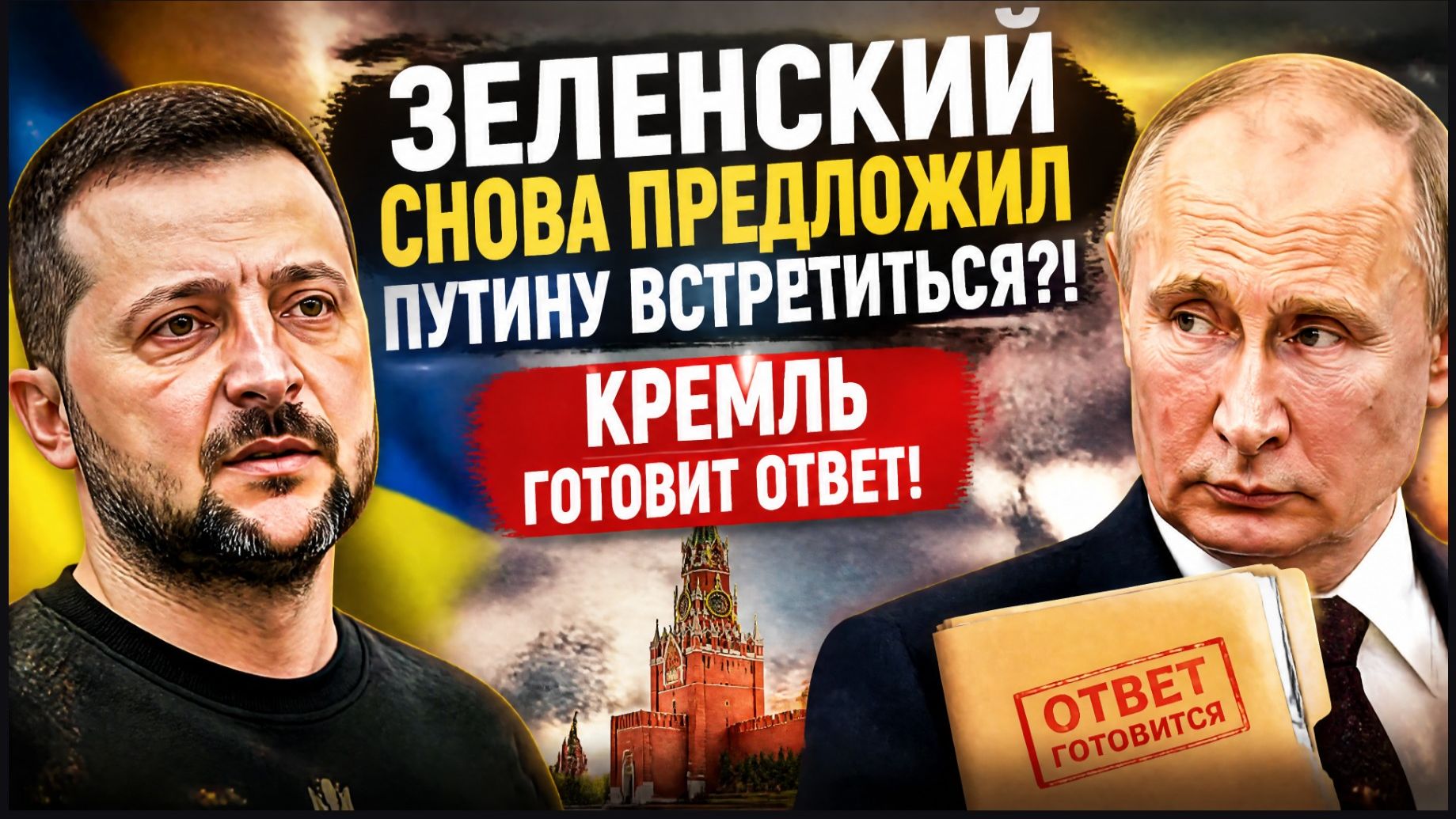 ⚡️ ВОТ ЭТО ПОВОРОТ! ЗЕЛЕНСКИЙ СНОВА ПРЕДЛОЖИЛ ПУТИНУ ВСТРЕТИТЬСЯ?! КРЕМЛЬ ГОТОВИТ ОТВЕТ!