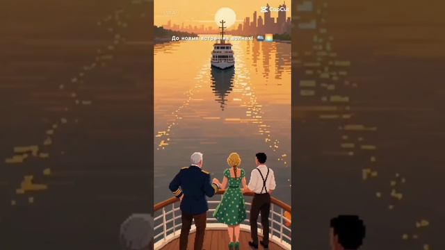 ветер на теплоходе 🌟🔥🌟