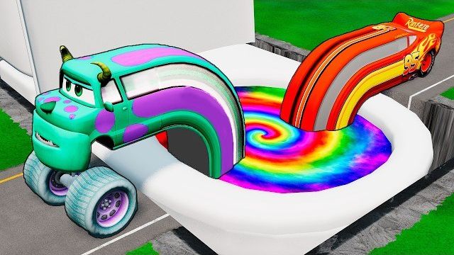 🌈 Молния Маккуин против MAGIC TRANSFORM PITS