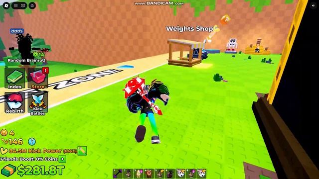 kick a Lucky Block