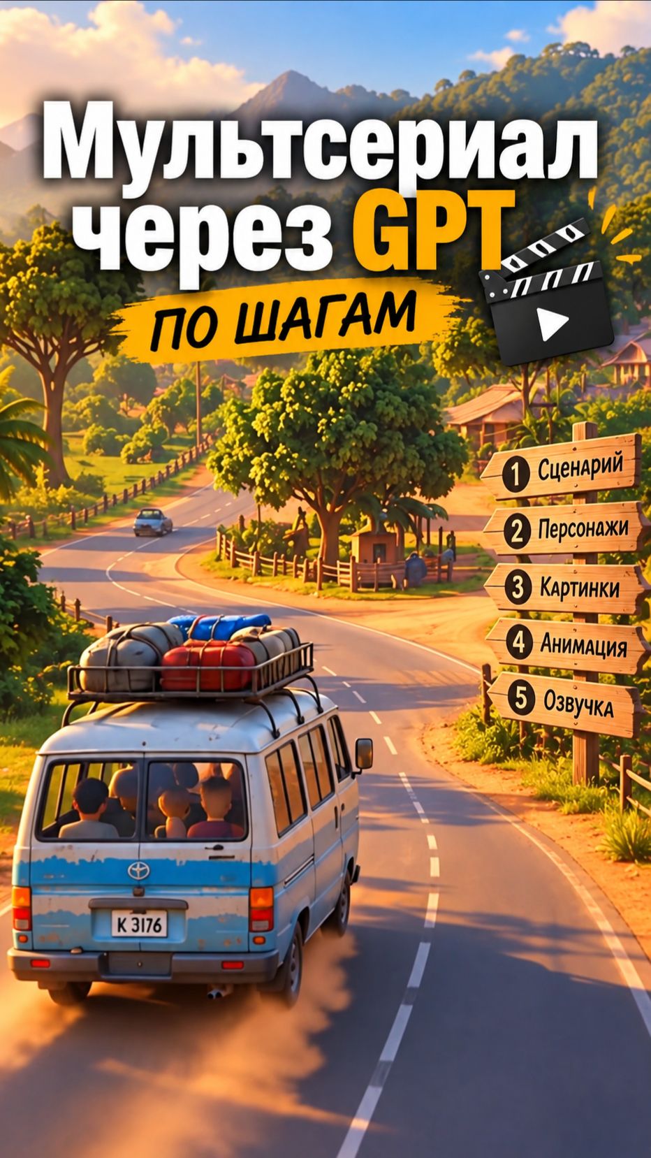 Мультсериал нейросетью с нуля. Пошагово