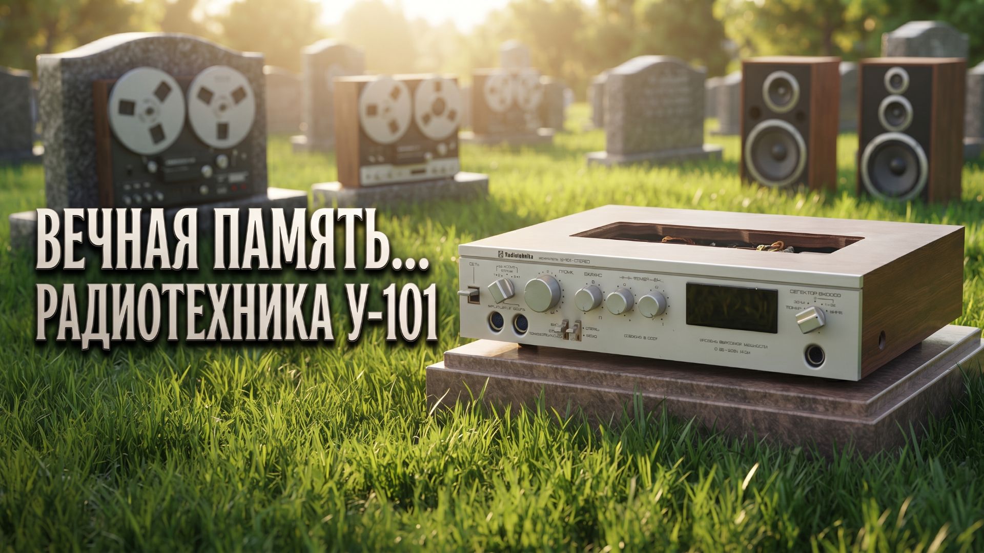 Неудачная попытка восстановления залитого усилителя Радиотехника У-101 с балкона