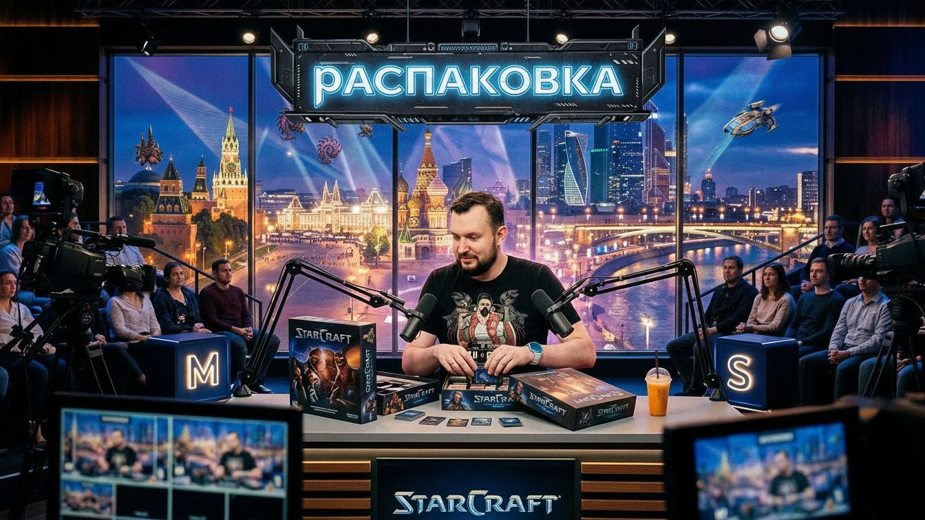 Распаковка Star Craft маленькие коробочки