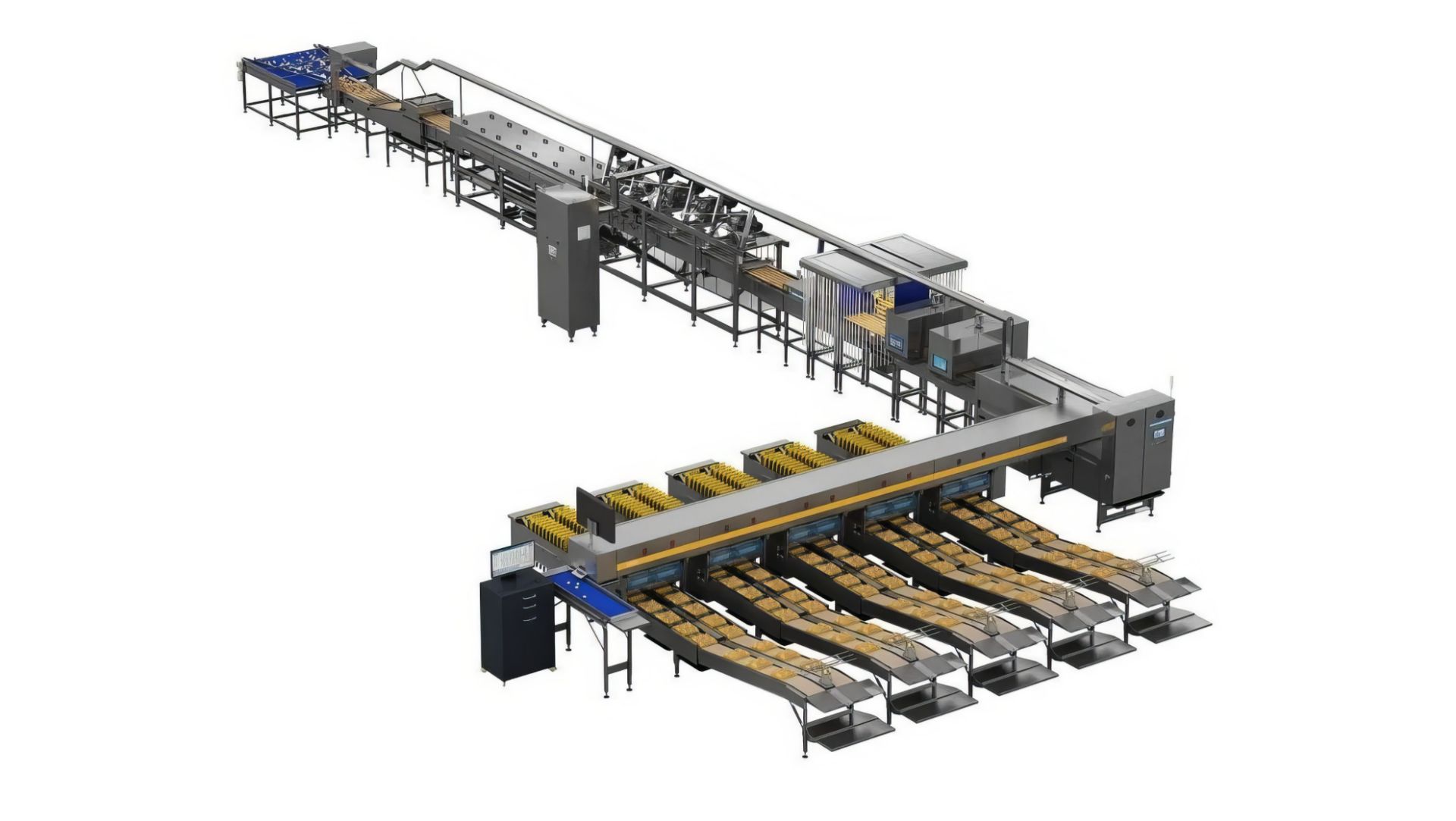 60,000 Eggs/hour Egg Grader And Packer Machine