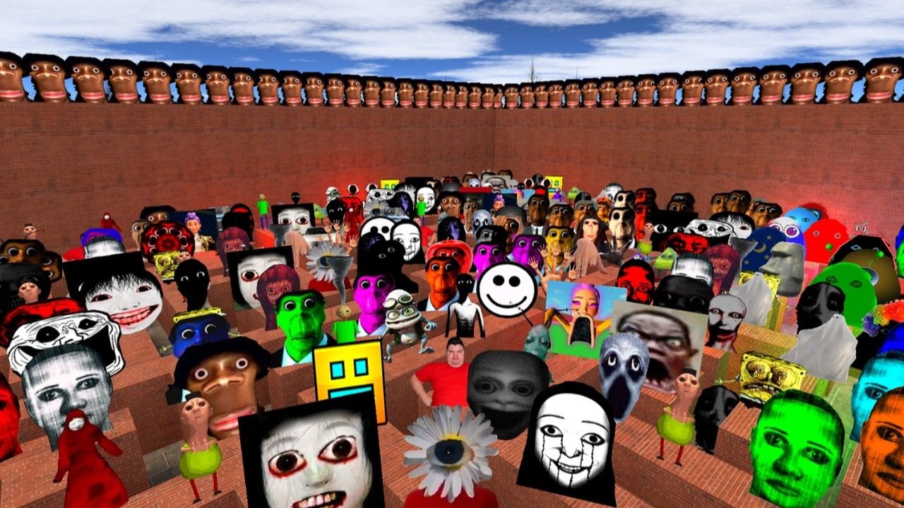 Мультики для детей. Цветной Obunga и Селена Деладо в лабиринте 🌀👾 Детские мультики смотреть