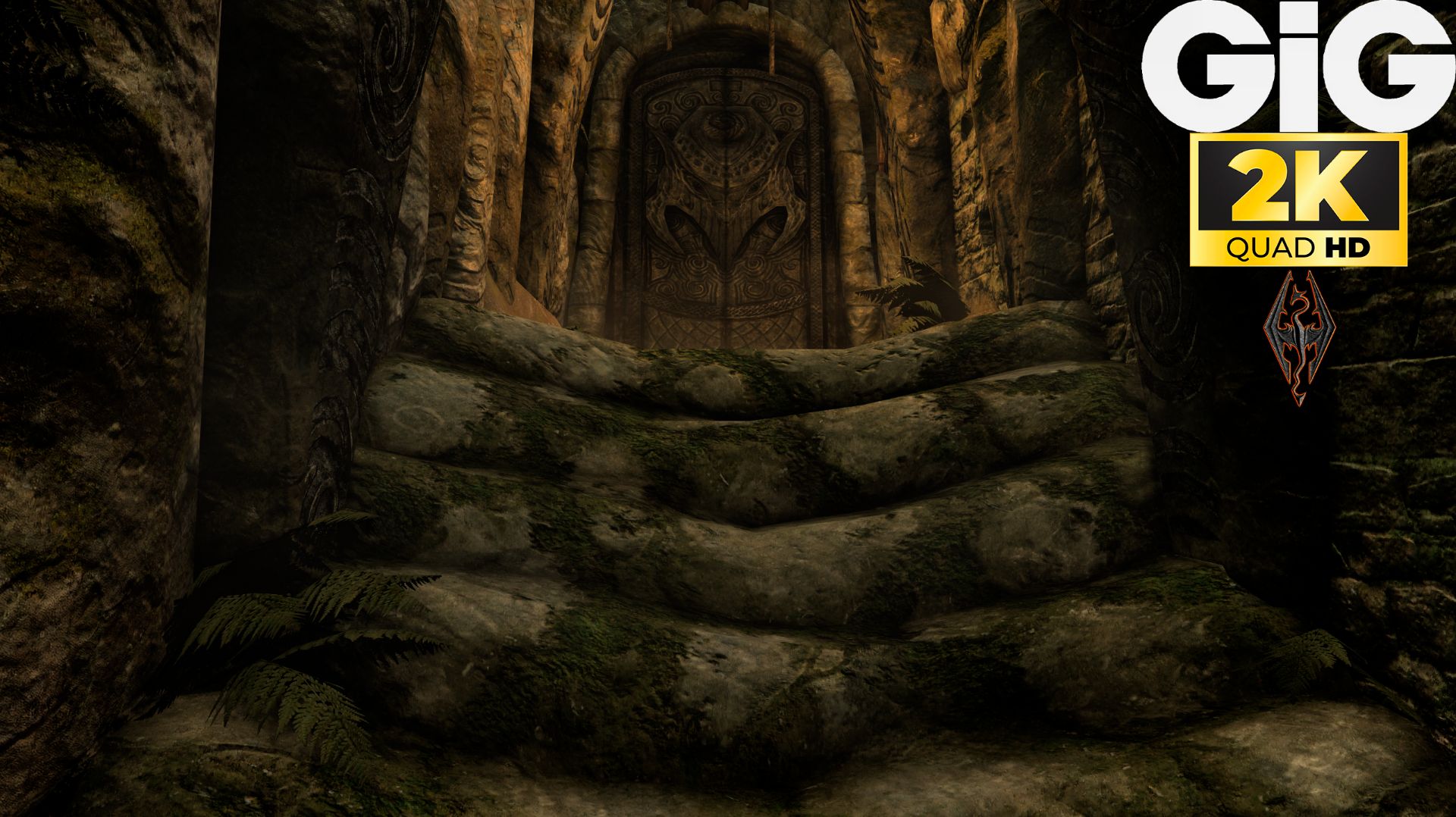 SKYRIM - Мод Underground 4K (Текстуры подземелий 4К)