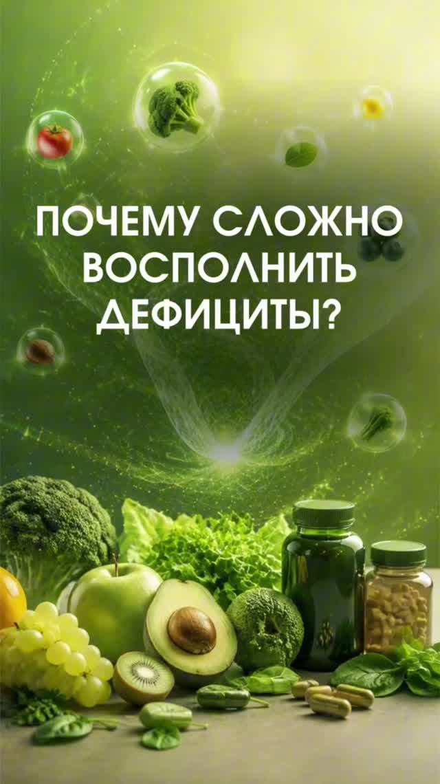 Почему сложно восполнить дефициты